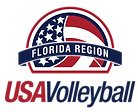 Florida Region of USA Volleyball Logo